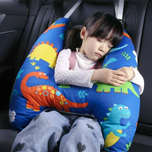 Transform Your Child's Journey with the Innovative H-Shape Kids Car Sleeping Pillow